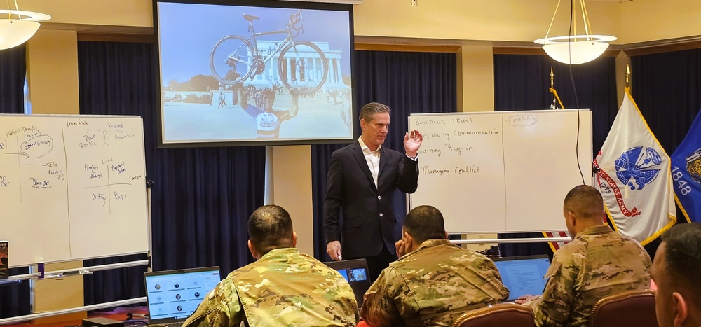 Retired Army colonel holds leadership ‘lunch and learn’ at Fort McCoy