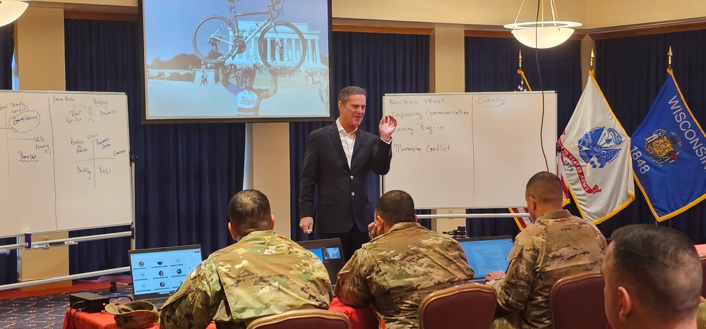 Retired Army colonel holds leadership ‘lunch and learn’ at Fort McCoy