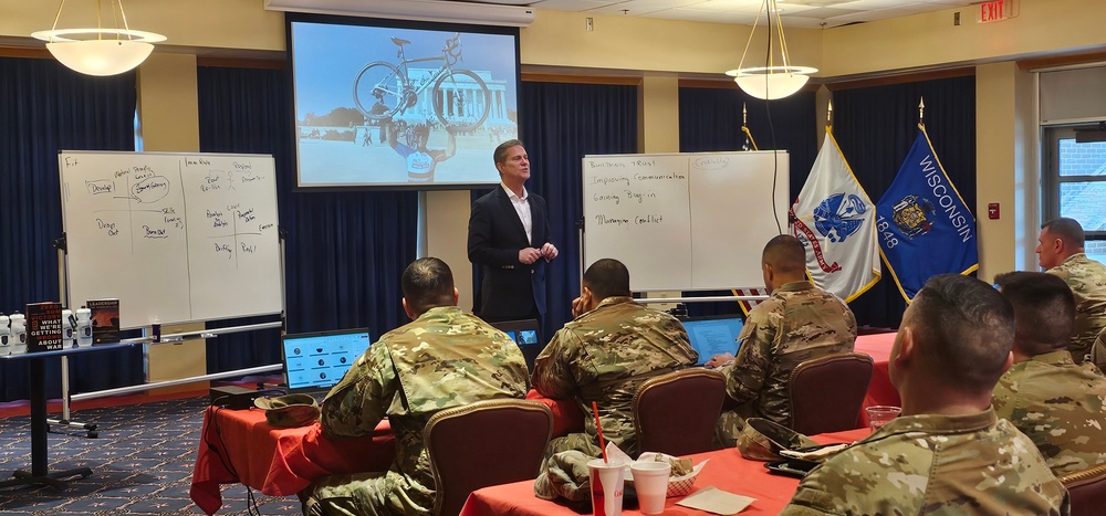 Retired Army colonel holds leadership ‘lunch and learn’ at Fort McCoy