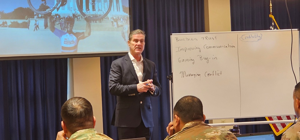 Retired Army colonel holds leadership ‘lunch and learn’ at Fort McCoy