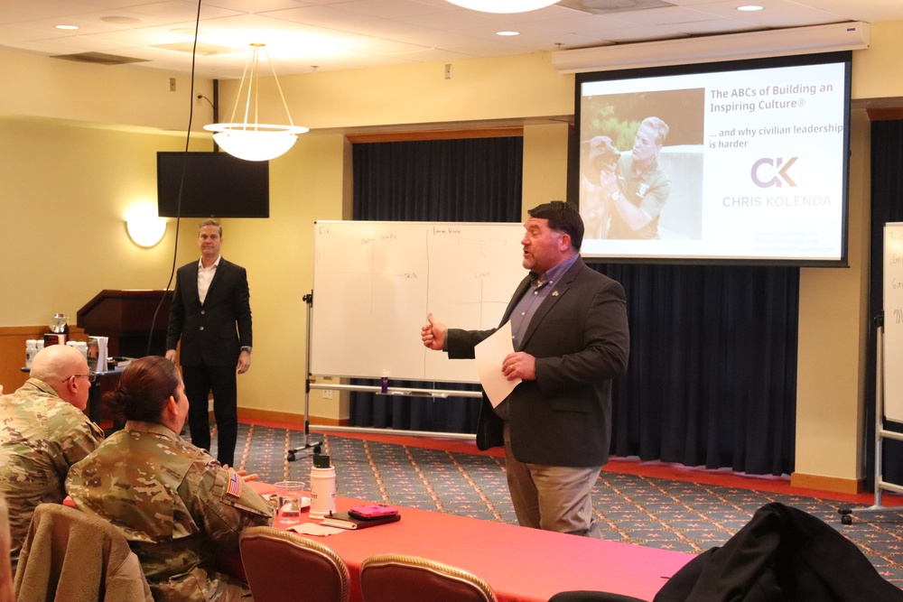 Retired Army colonel holds leadership ‘lunch and learn’ at Fort McCoy