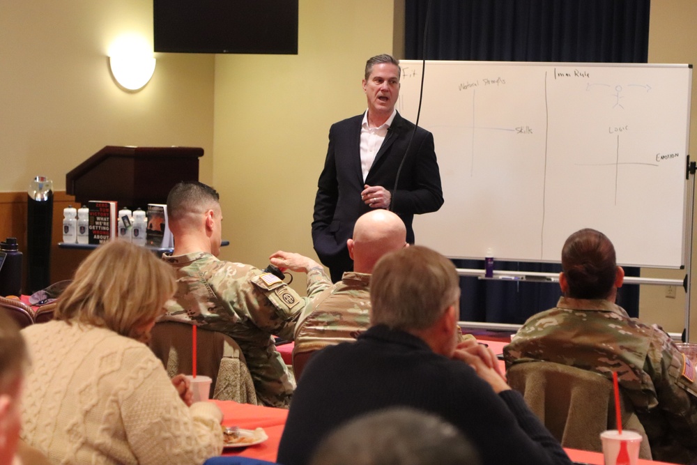 Retired Army colonel holds leadership ‘lunch and learn’ at Fort McCoy