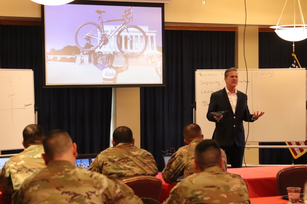 Retired Army colonel holds leadership ‘lunch and learn’ at Fort McCoy