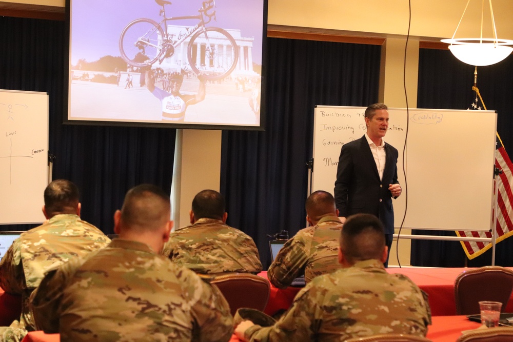 Retired Army colonel holds leadership ‘lunch and learn’ at Fort McCoy