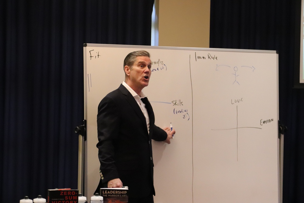 Retired Army colonel holds leadership ‘lunch and learn’ at Fort McCoy