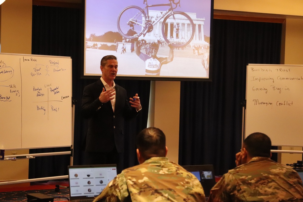 Retired Army colonel holds leadership ‘lunch and learn’ at Fort McCoy