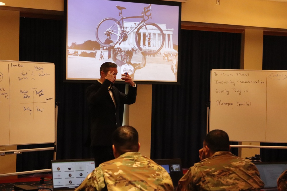 Retired Army colonel holds leadership ‘lunch and learn’ at Fort McCoy