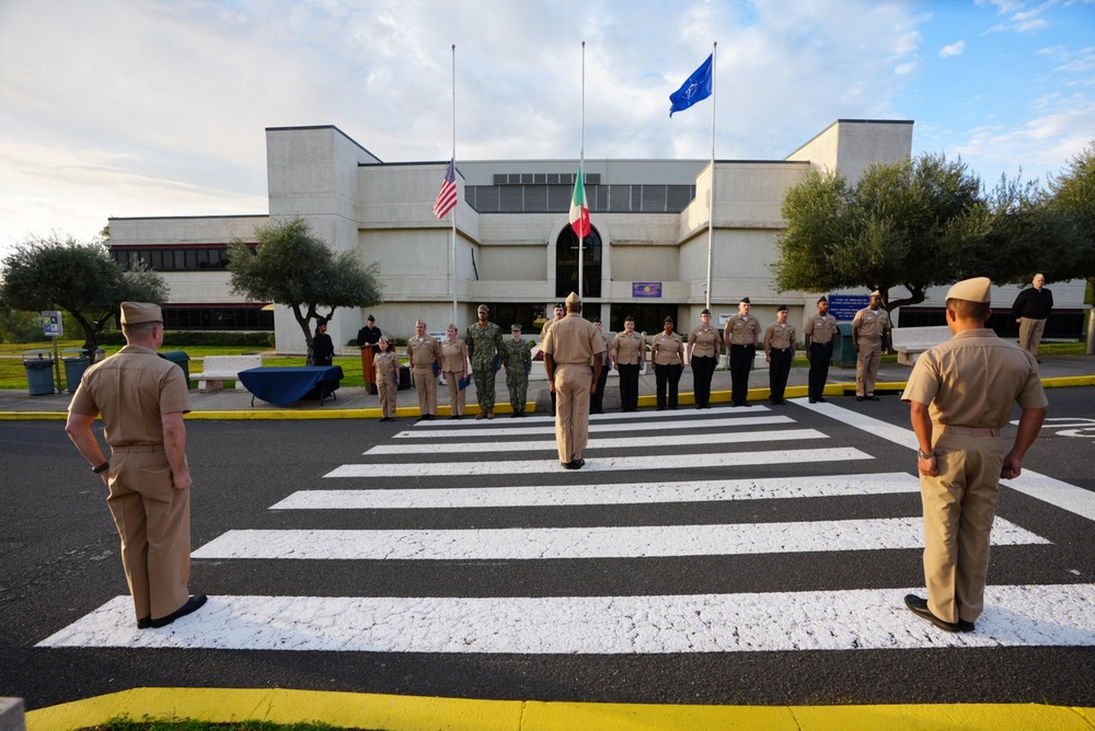 U.S. NMRTC Sigonella Awards Ceremony January 24, 2025