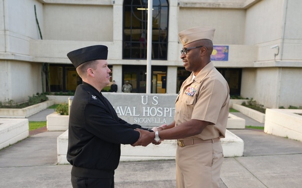 U.S. NMRTC Sigonella Awards Ceremony January 24, 2025