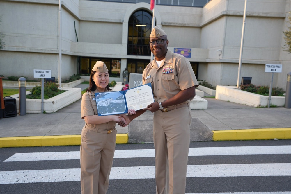 U.S. NMRTC Sigonella Awards Ceremony January 24, 2025