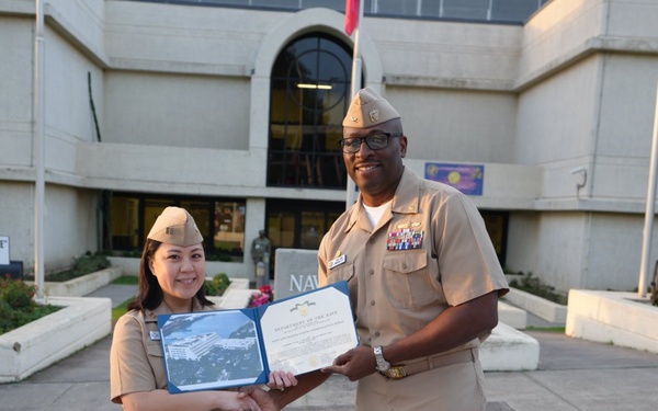 U.S. NMRTC Sigonella Awards Ceremony January 24, 2025