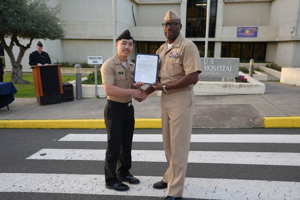 U.S. NMRTC Sigonella Awards Ceremony January 24, 2025