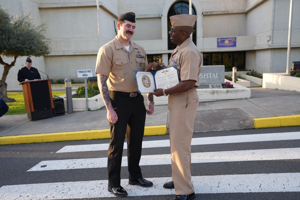 U.S. NMRTC Sigonella Awards Ceremony January 24, 2025