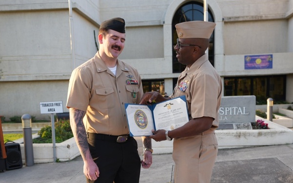 U.S. NMRTC Sigonella Awards Ceremony January 24, 2025