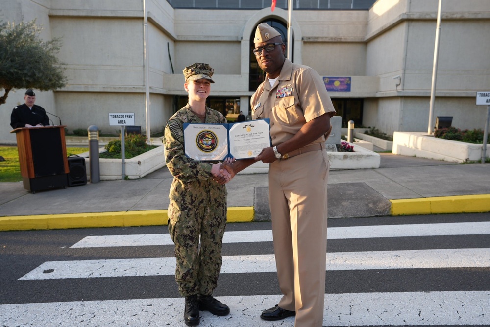 U.S. NMRTC Sigonella Awards Ceremony January 24, 2025