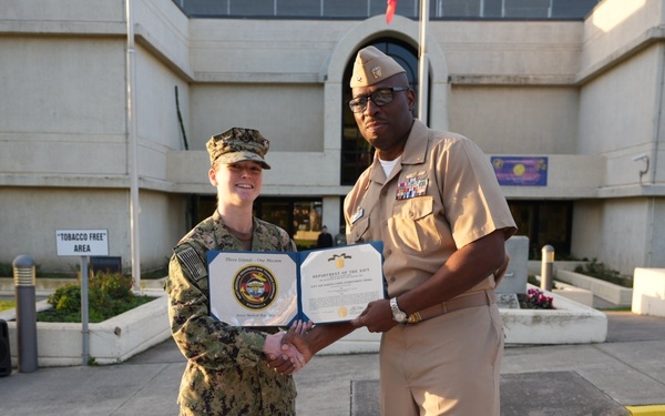 U.S. NMRTC Sigonella Awards Ceremony January 24, 2025