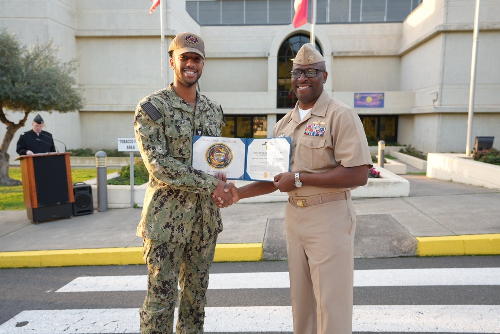 U.S. NMRTC Sigonella Awards Ceremony January 24, 2025