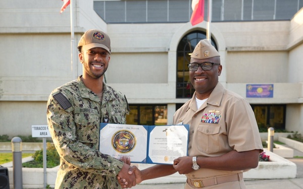 U.S. NMRTC Sigonella Awards Ceremony January 24, 2025