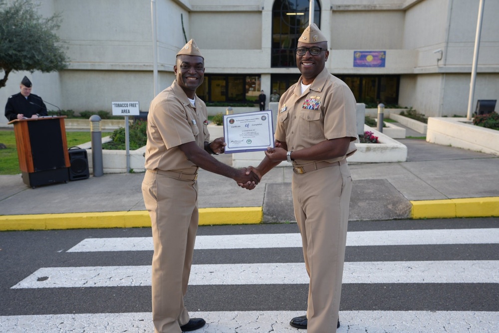 U.S. NMRTC Sigonella Awards Ceremony January 24, 2025