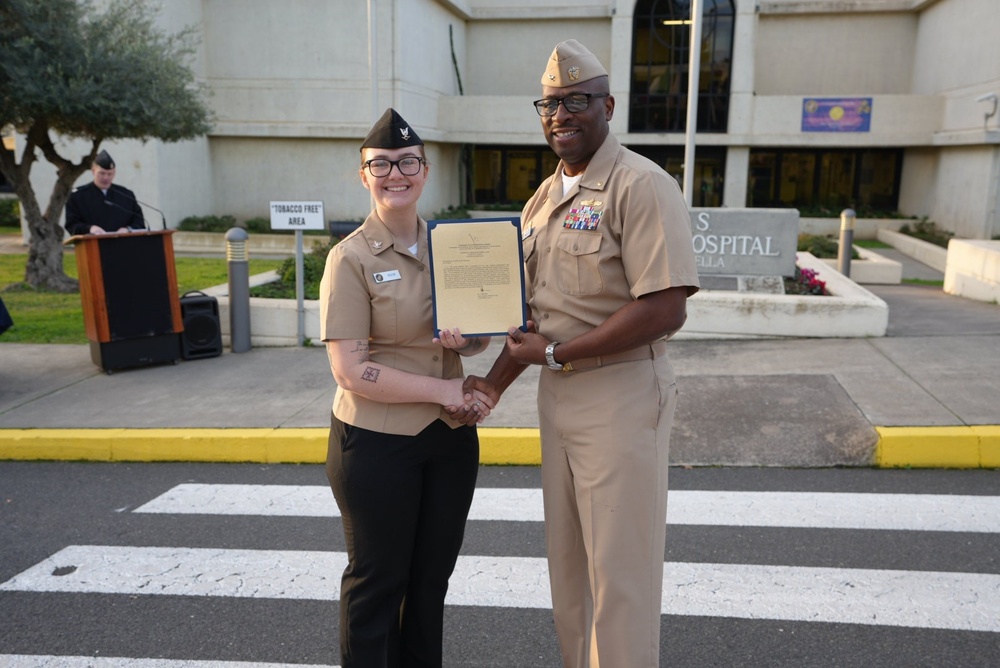 U.S. NMRTC Sigonella Awards Ceremony January 24, 2025