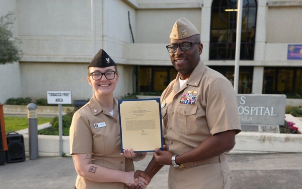 U.S. NMRTC Sigonella Awards Ceremony January 24, 2025