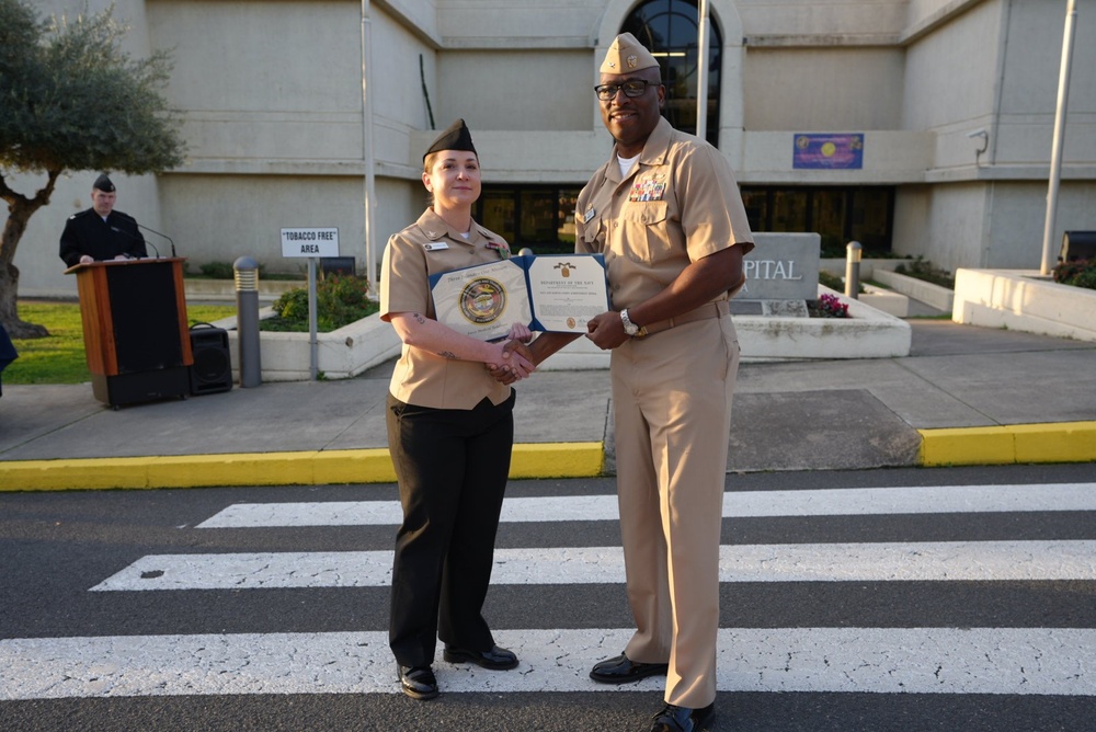 U.S. NMRTC Sigonella Awards Ceremony January 24, 2025