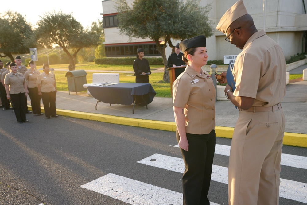 U.S. NMRTC Sigonella Awards Ceremony January 24, 2025