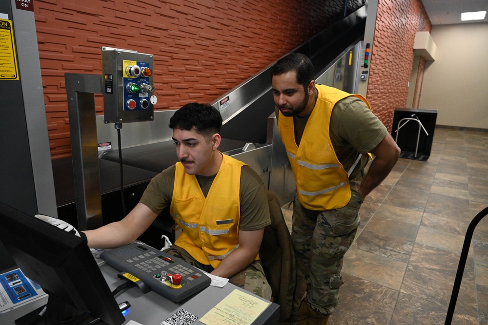 Ellsworth Airmen complete personnel deployment function line in preparation for Bomber Task Force 25-1