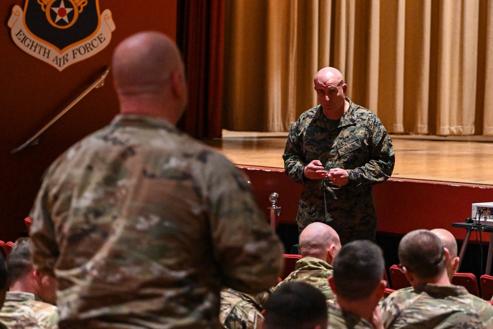 USSTRATCOM Command Senior Enlisted Leader Visits Ellsworth