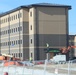 January 2025 barracks construction operations for South Barracks Project at Fort McCoy