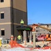 January 2025 barracks construction operations for South Barracks Project at Fort McCoy