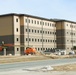 January 2025 barracks construction operations for South Barracks Project at Fort McCoy