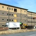 January 2025 barracks construction operations for South Barracks Project at Fort McCoy