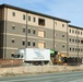 January 2025 barracks construction operations for South Barracks Project at Fort McCoy