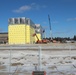 January 2025 barracks construction operations for East Barracks Project at Fort McCoy