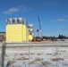 January 2025 barracks construction operations for East Barracks Project at Fort McCoy