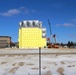 January 2025 barracks construction operations for East Barracks Project at Fort McCoy