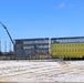 January 2025 barracks construction operations for East Barracks Project at Fort McCoy