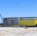 January 2025 barracks construction operations for East Barracks Project at Fort McCoy