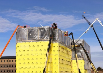 Fort McCoy's East Barracks Project, started in 2024, now past 20 percent done