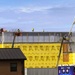 January 2025 barracks construction operations for East Barracks Project at Fort McCoy