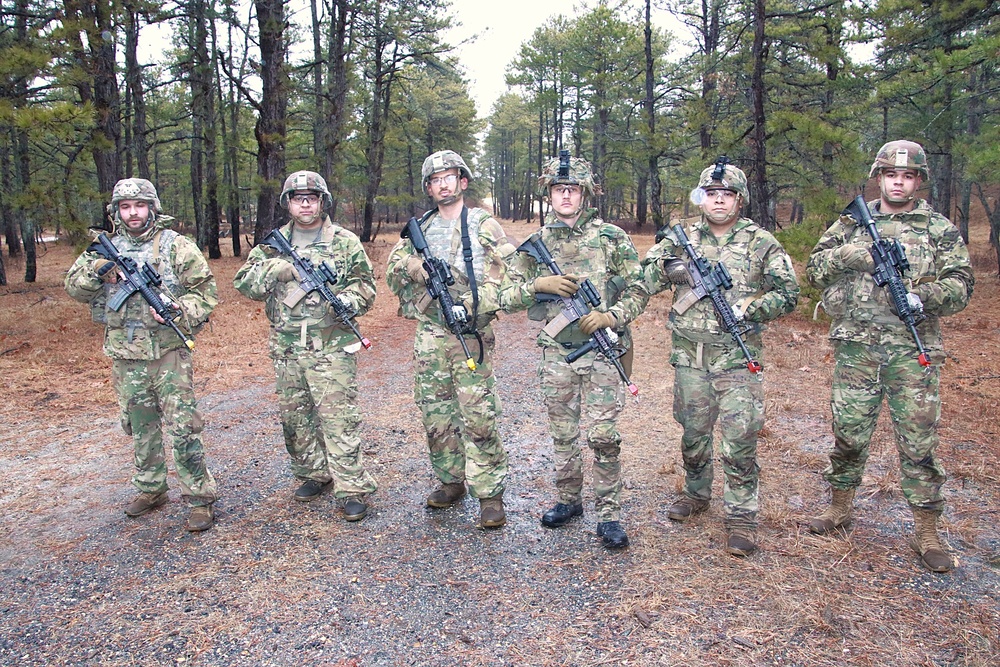 JB MDL- 1 BN 102 INF DIV, Scouts Live Fire exercise, Range 30B