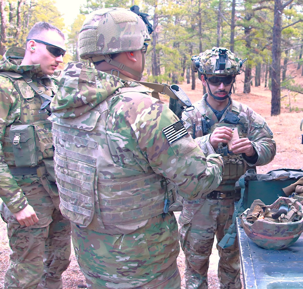 JB MDL- 1 BN 102 INF DIV, Scouts Live Fire exercise, Range 30B