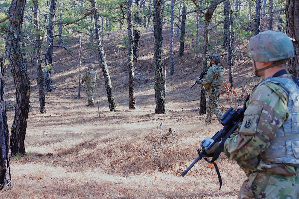 JB MDL- 1 BN 102 INF DIV, Scouts Live Fire exercise, Range 30B