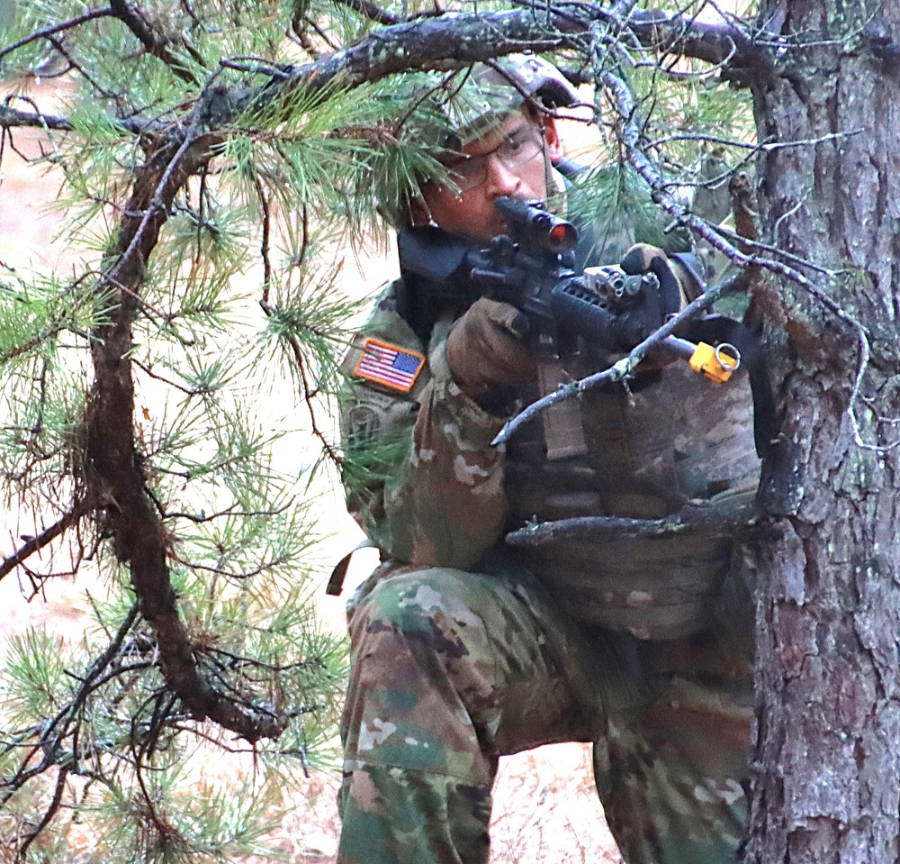 JB MDL- 1 BN 102 INF DIV, Scouts Live Fire exercise, Range 30B