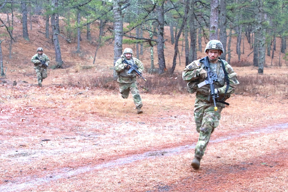 JB MDL- 1 BN 102 INF DIV, Scouts Live Fire exercise, Range 30B