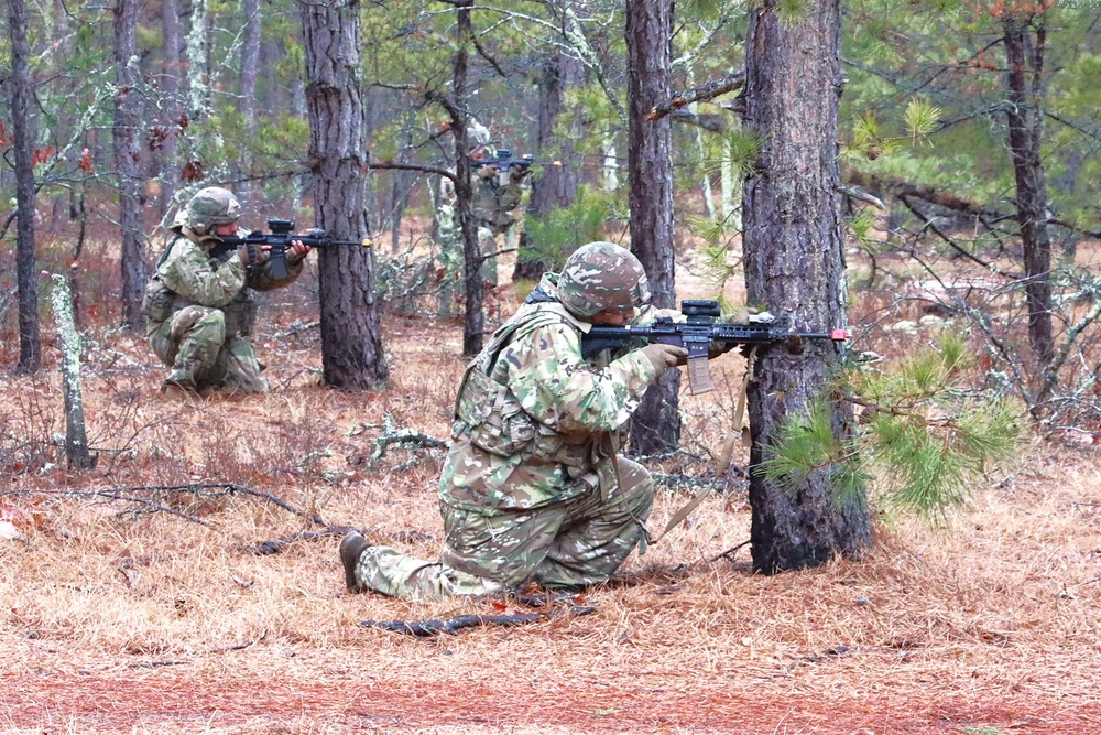 JB MDL- 1 BN 102 INF DIV, Scouts Live Fire exercise, Range 30B