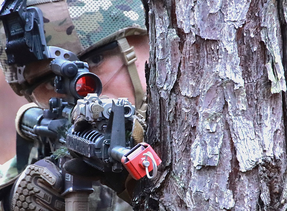 JB MDL- 1 BN 102 INF DIV, Scouts Live Fire exercise, Range 30B