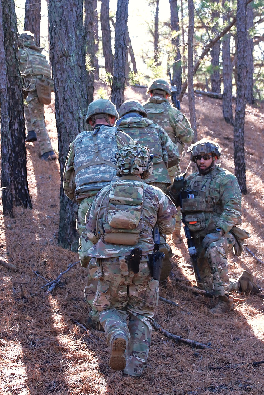 JB MDL- 1 BN 102 INF DIV, Scouts Live Fire exercise, Range 30B