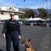 U.S. Coast Guard CEDT K-9s and Members support Rose Bowl Game security